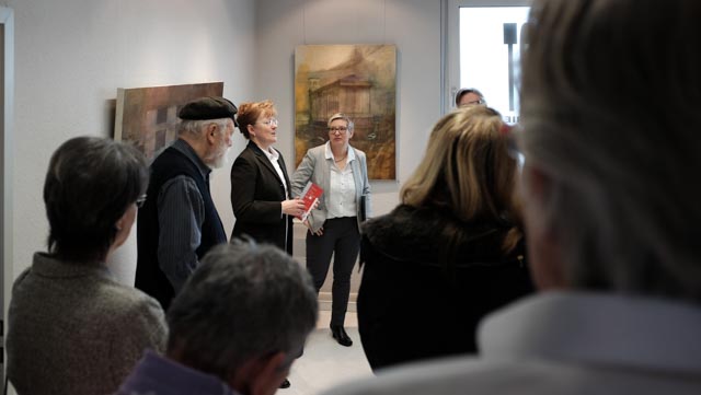 Vernissage Alfons Alt in der Artgalerie am 6. März 2016